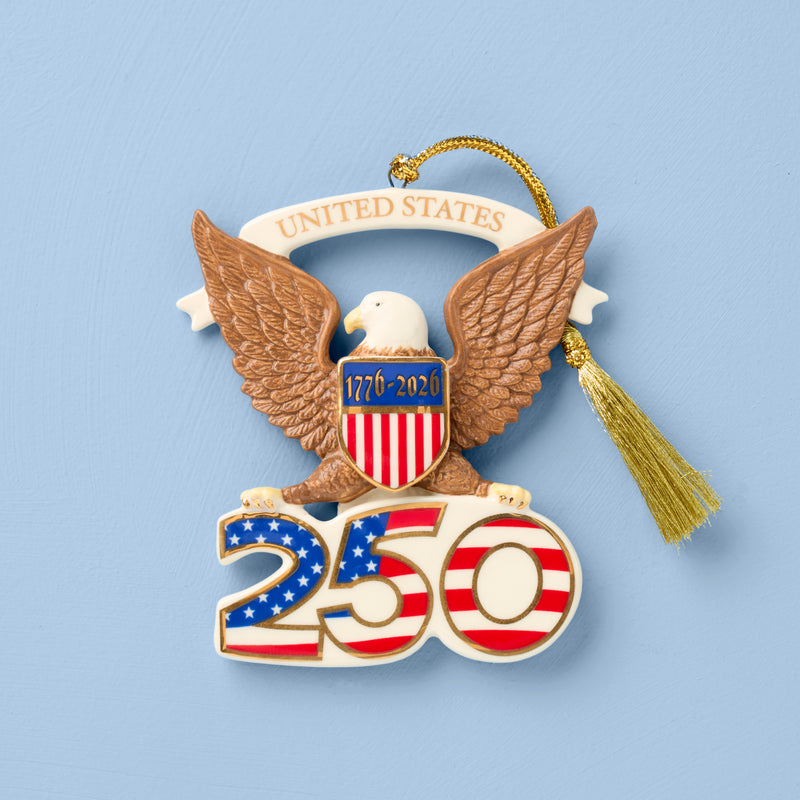 America 250th Anniversary Eagle Ornament
