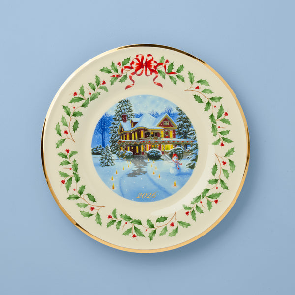 2026 Holiday Annual Plate Victorian House – Lenox Corporation