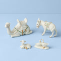 Holiday Miniature Nativity Animals 4 Piece Set
