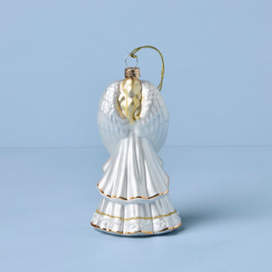 Blown Glass Angel Ornament