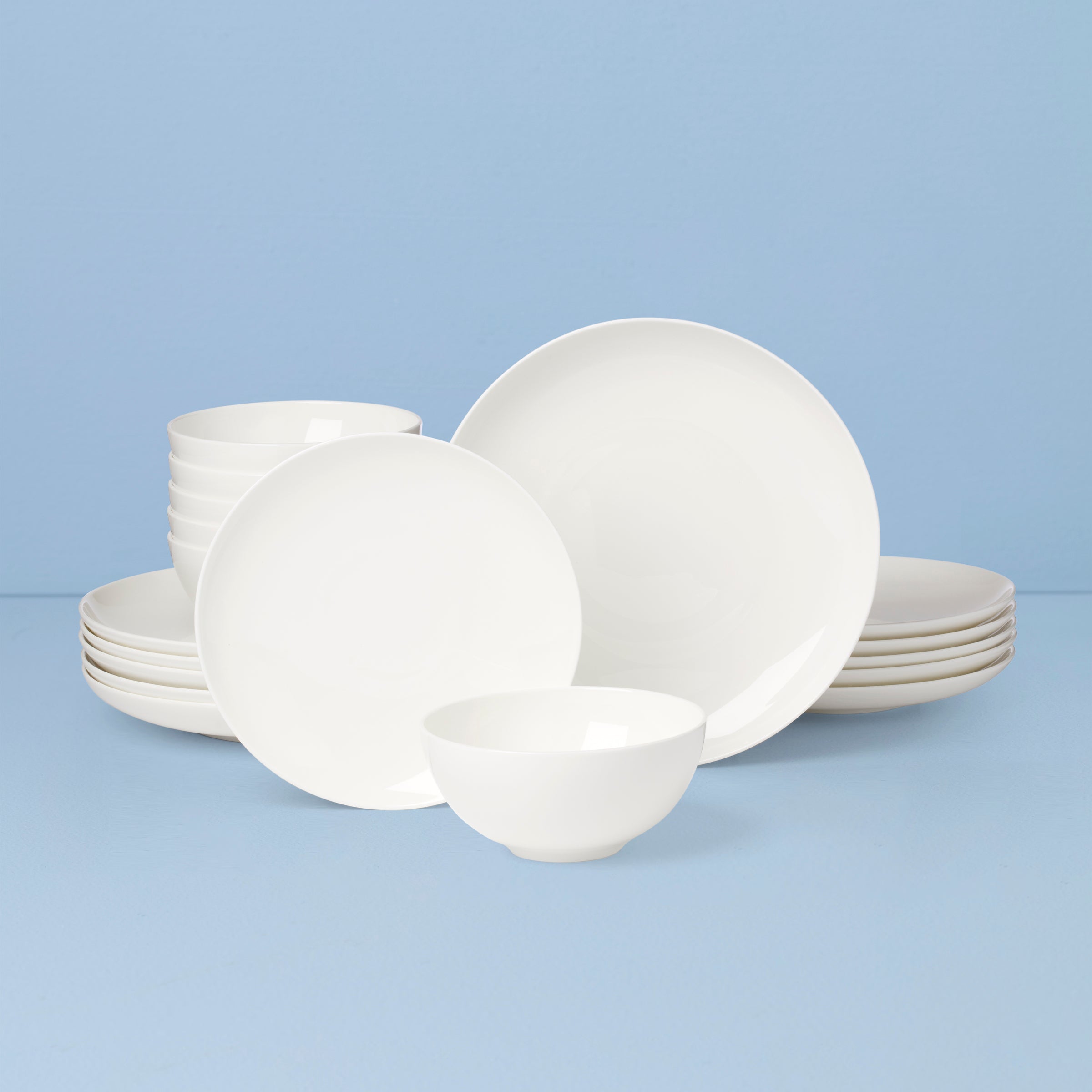 Studio 1414 Coupe 18-Piece Dinnerware Set – Lenox Corporation