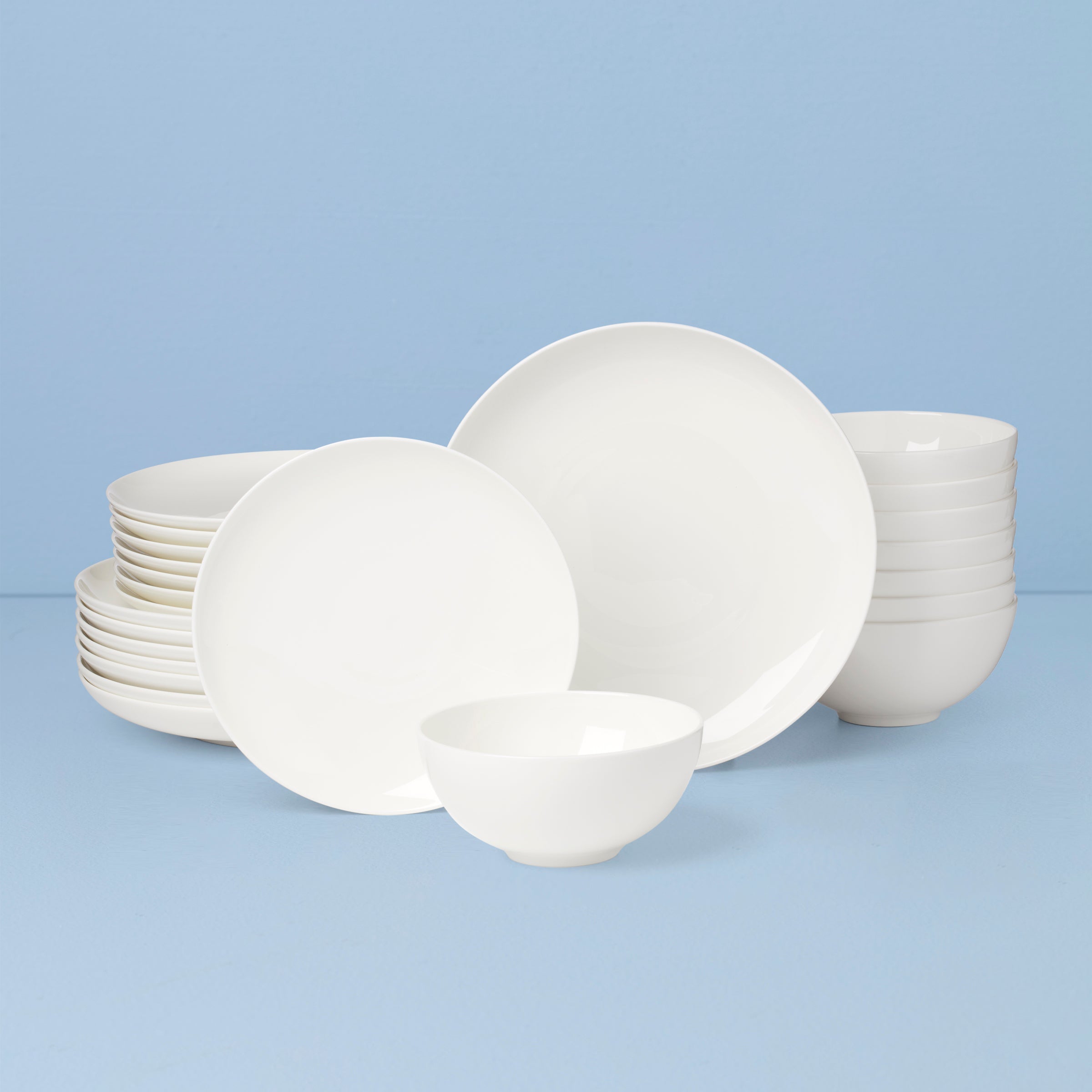Studio 1414 Coupe 24-Piece Dinnerware Set – Lenox Corporation