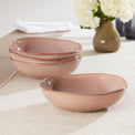 Organic Shades Clay Pasta Bowls, Set of 4