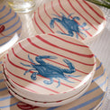 24 Seven Melamine Seaside 18-Piece Dinnerware Set