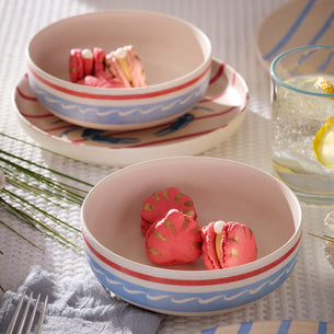 24 Seven Melamine Wharfside 24-Piece Dinnerware Set