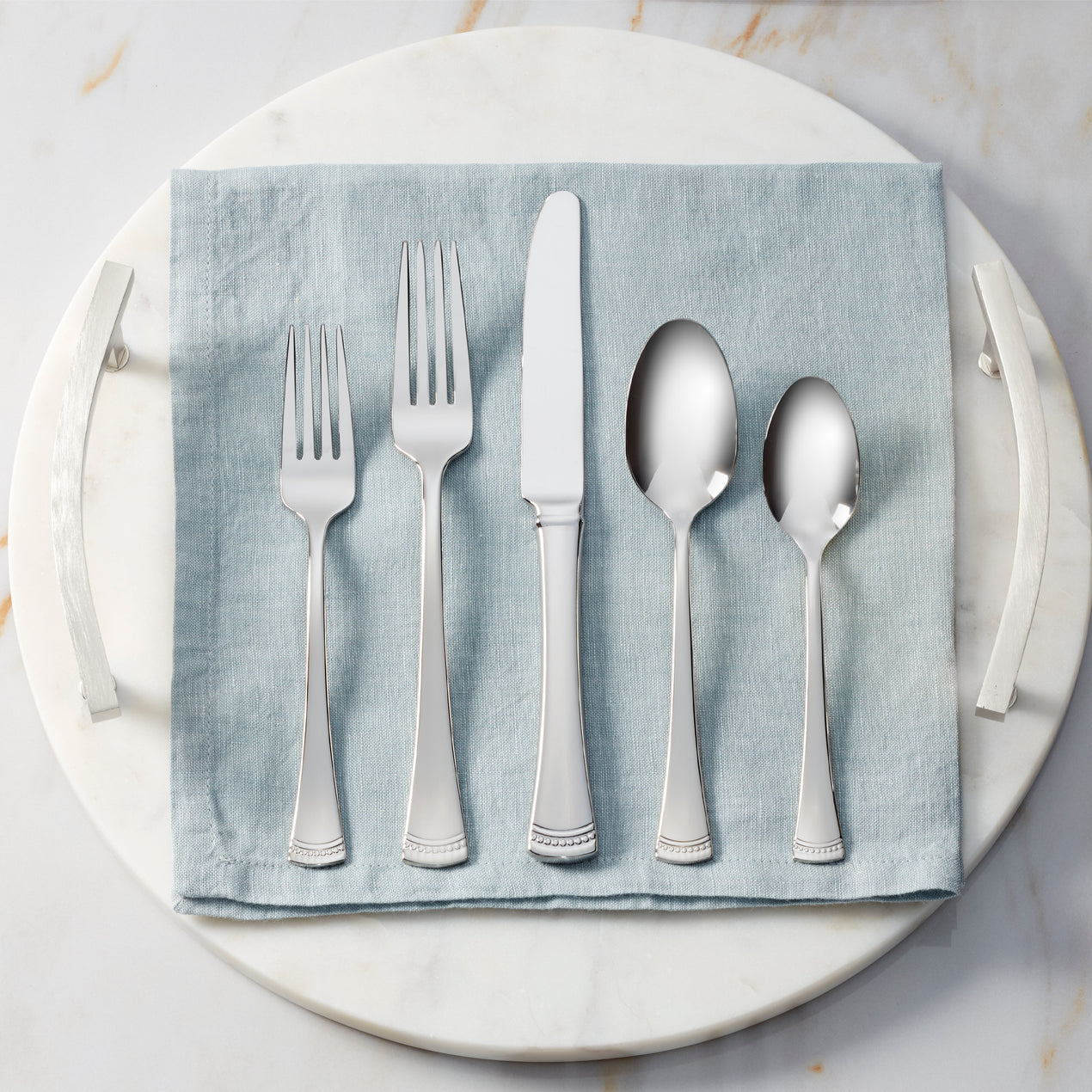 Portola Mirror 20 Piece Flatware Set