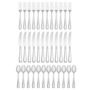 Studio 1414 36-Piece Flatware Set
