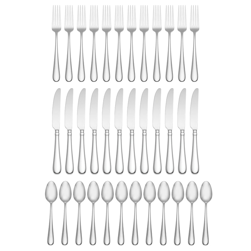 Studio 1414 Mirror 36 Piece Flatware Set