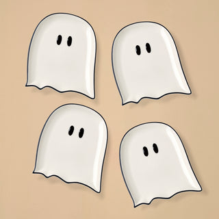 Ghost Accent Plates, Set of 4
