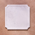 DTC WHT MARBLE FRAMED BOARD- SQUARE