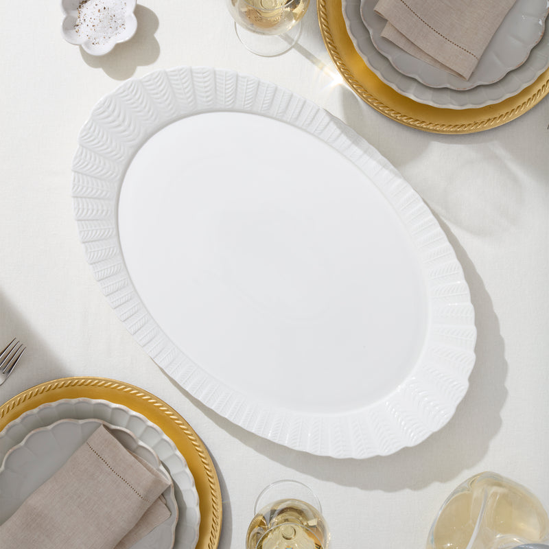 Turkey Platter and Carving Set of 4