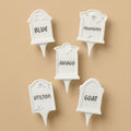 Headstone Cheese Markers 5-Piece Set