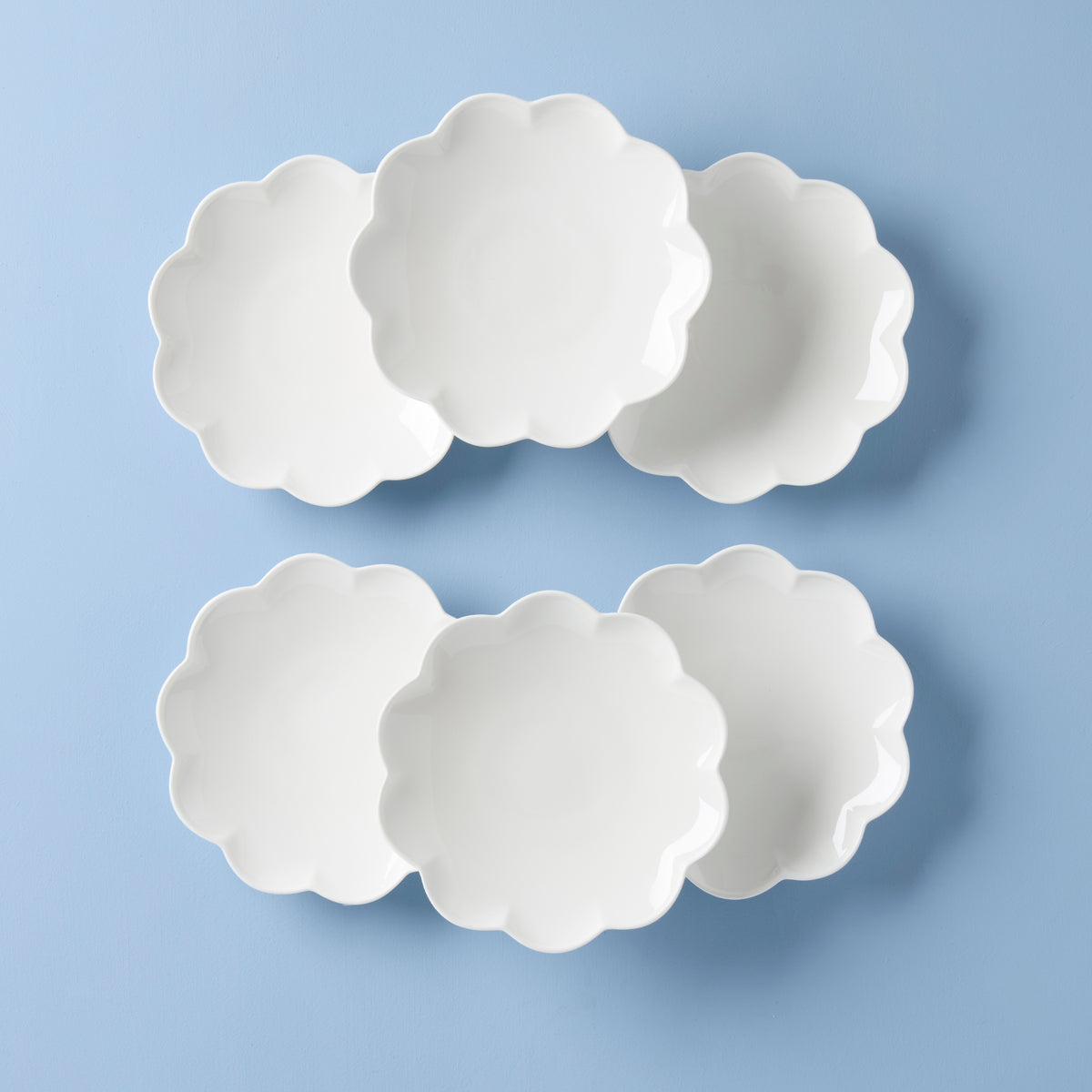 Studio 1414 Scallop Accent Plates, Set of 6 – Lenox Corporation