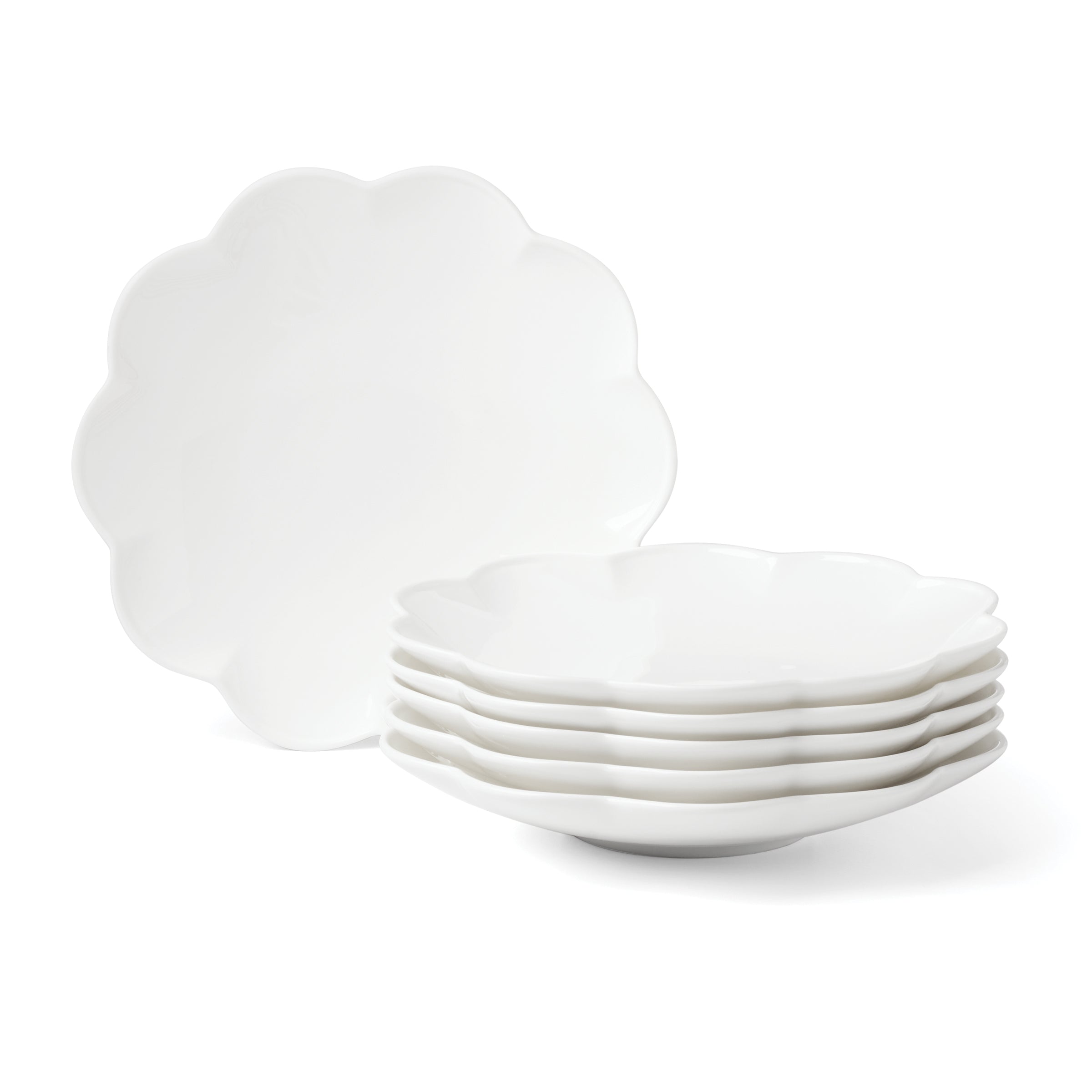 Studio 1414 Scallop Accent Plates, Set of 6 – Lenox Corporation
