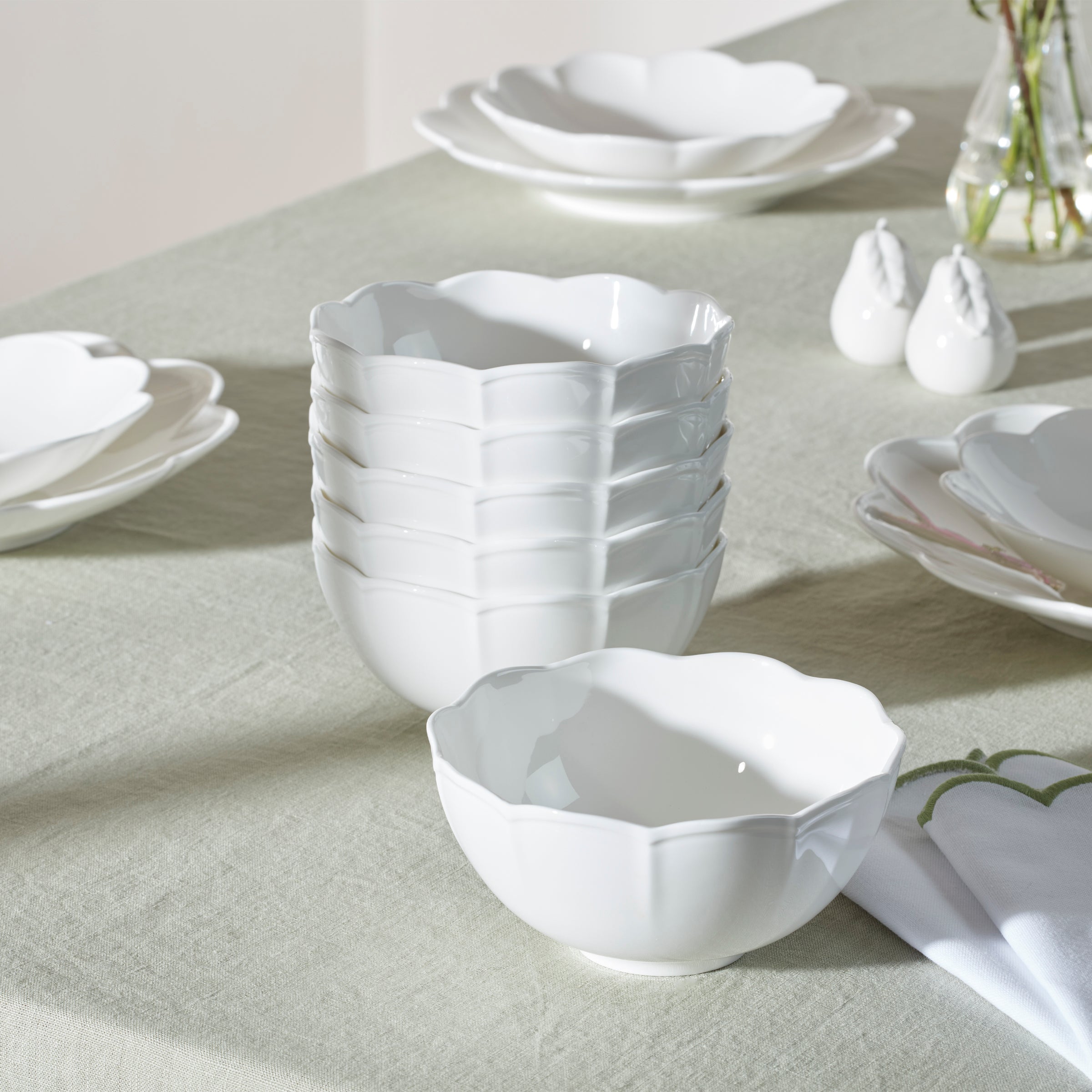 Studio 1414 Scallop All-Purpose Bowls, Set of 6 – Lenox Corporation