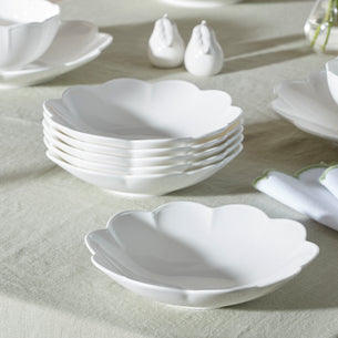 Studio 1414 Scallop, Pasta Bowls, Set of 6