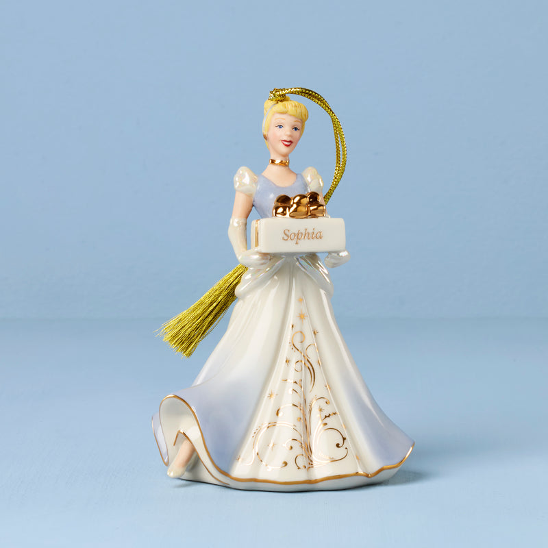 Personalized Cinderella Ornament - LENOX Personalized Cinderella Ornament - LENOX
