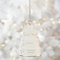 PZ Celebrate Love Wedding Cake Platinum Ornament