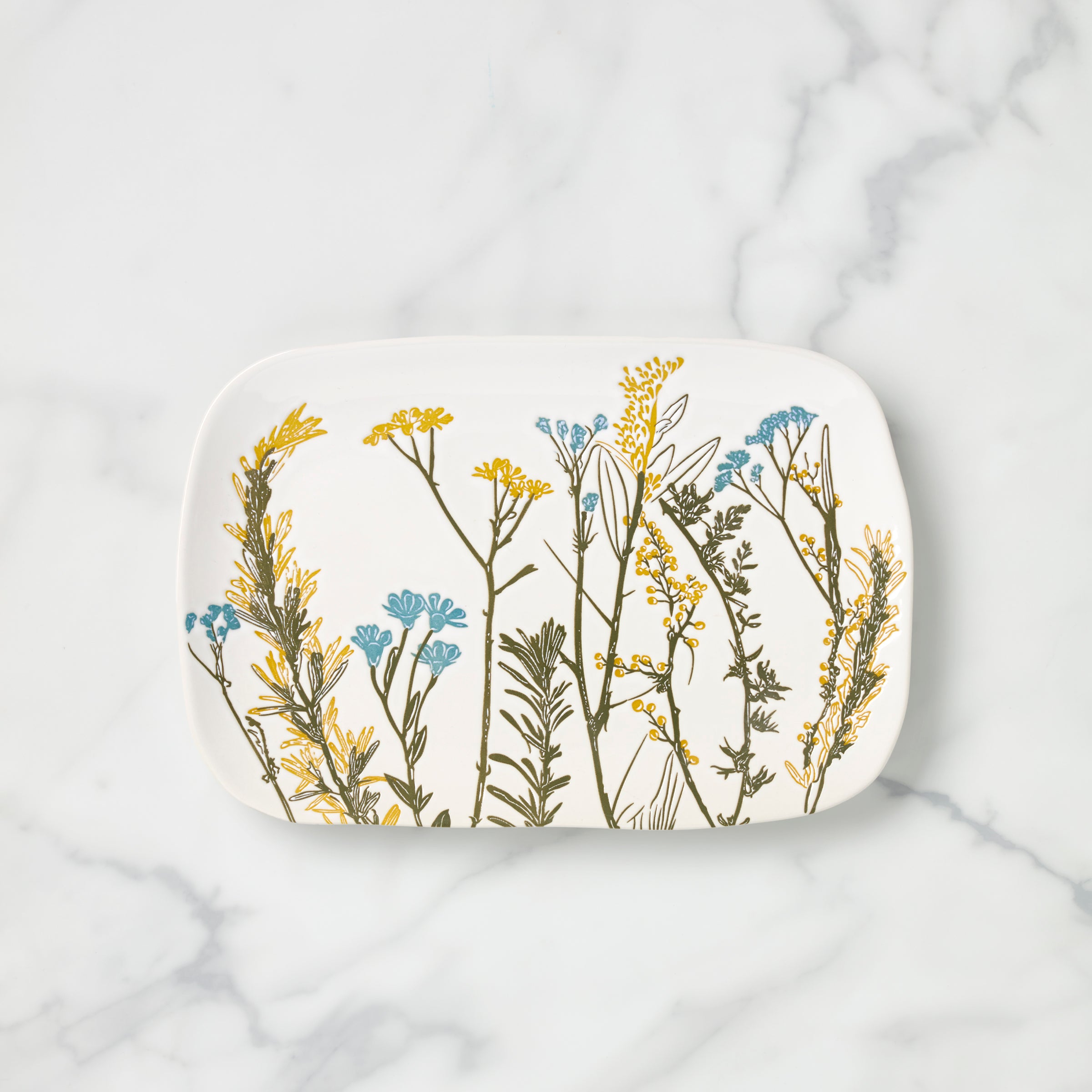 Wildflowers Hors DOeuvres Tray