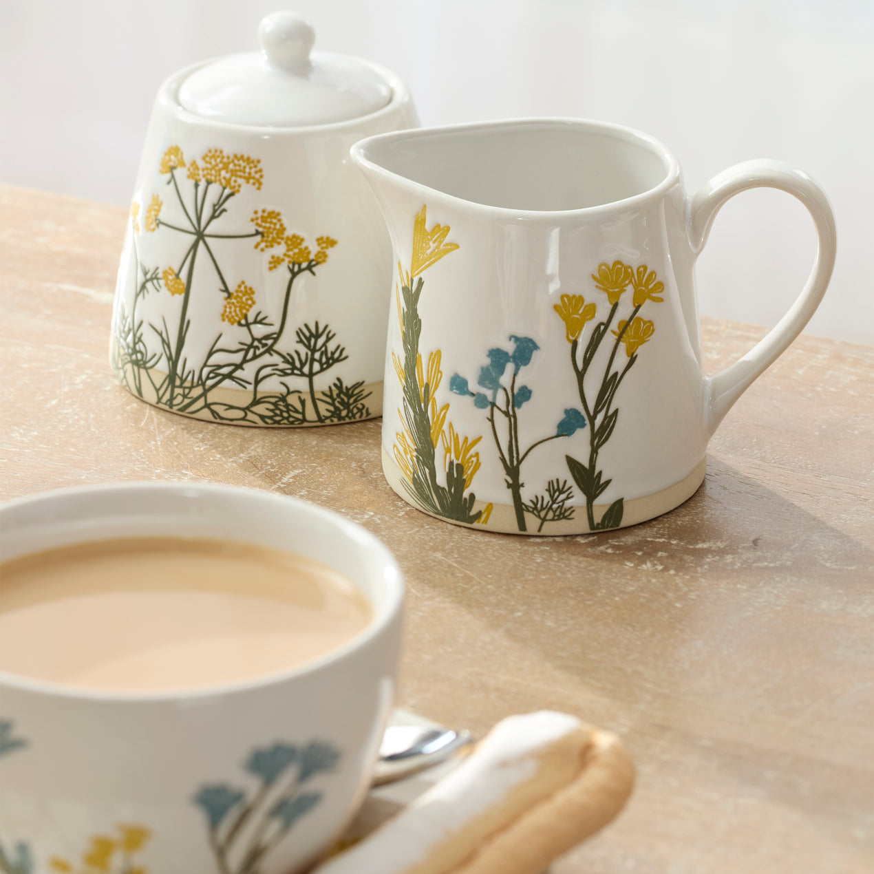Wildflowers Sugar & Creamer Set