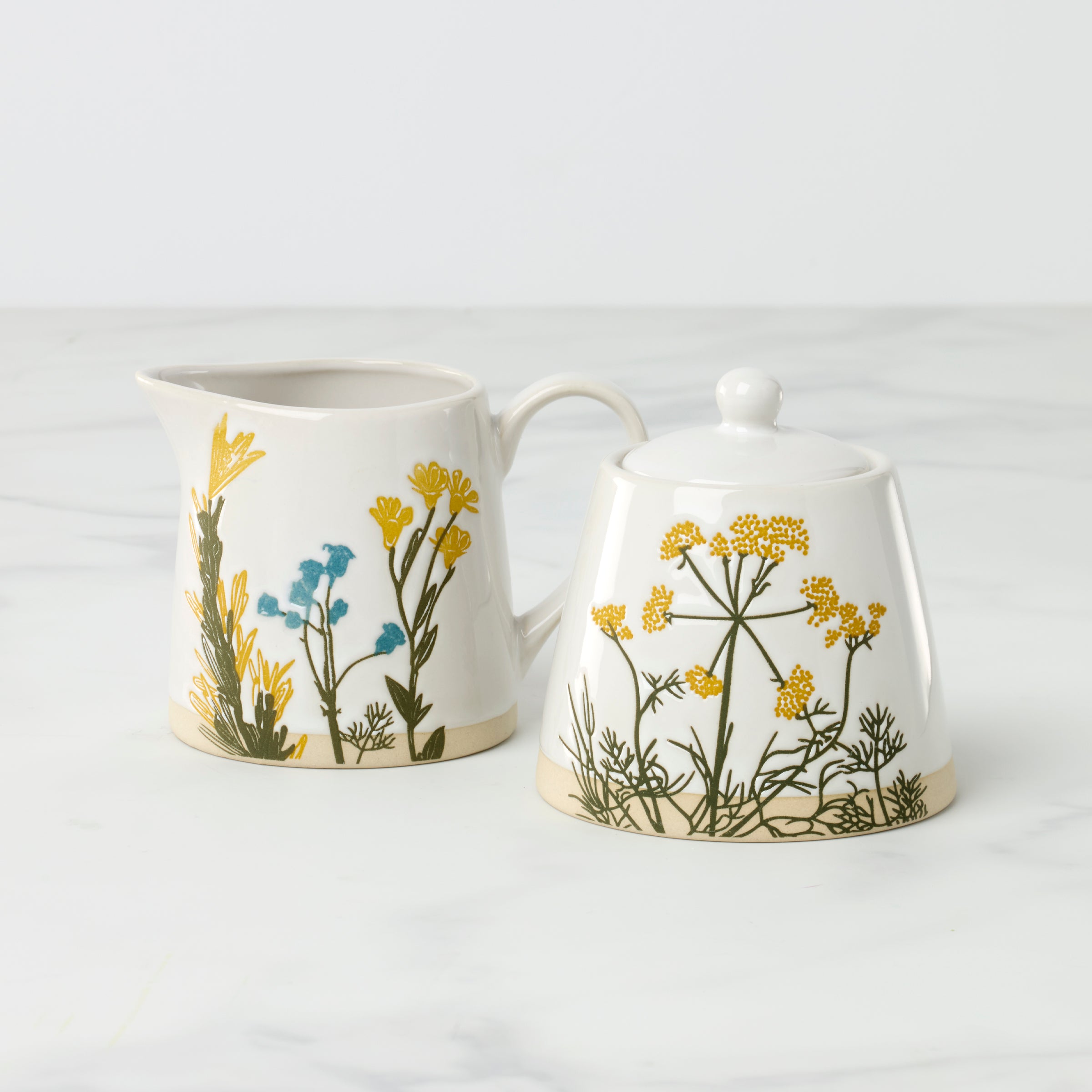 Wildflowers Sugar & Creamer Set – Lenox Corporation