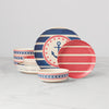 24 Seven Melamine, Aweigh We Go 12-Piece Dinnerware Set
