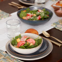 Organic Shades Gray 12 Piece Dinnerware Set