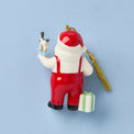 African American Santa Workshop Ornament