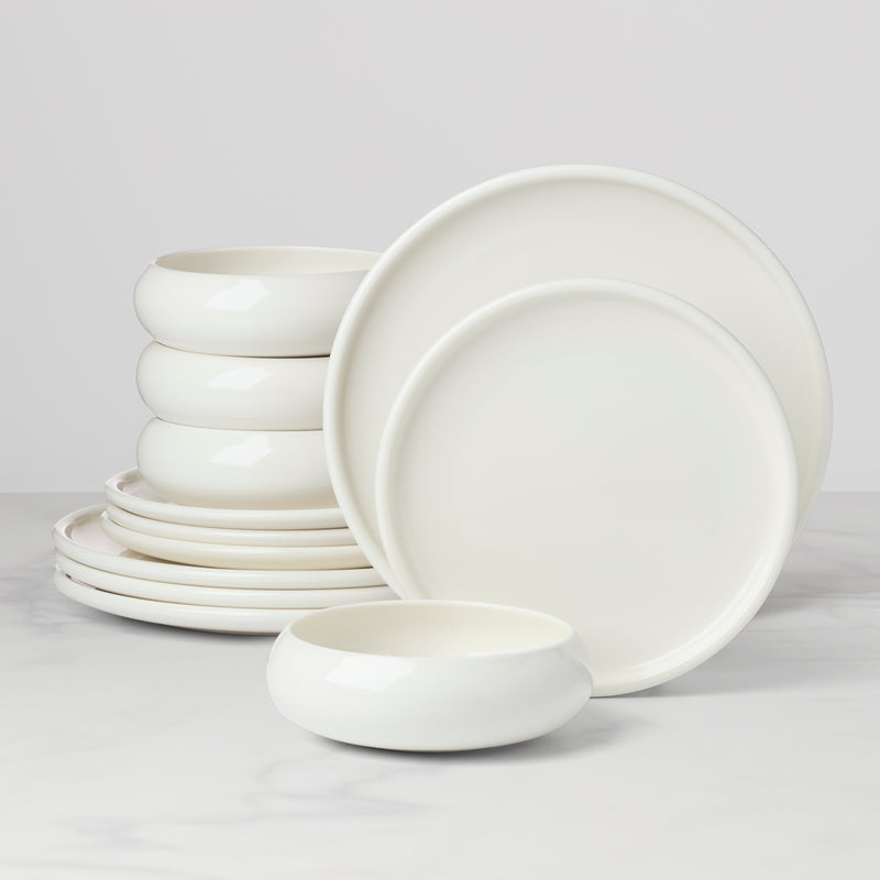 Quirk 12-Piece Dinnerware Set