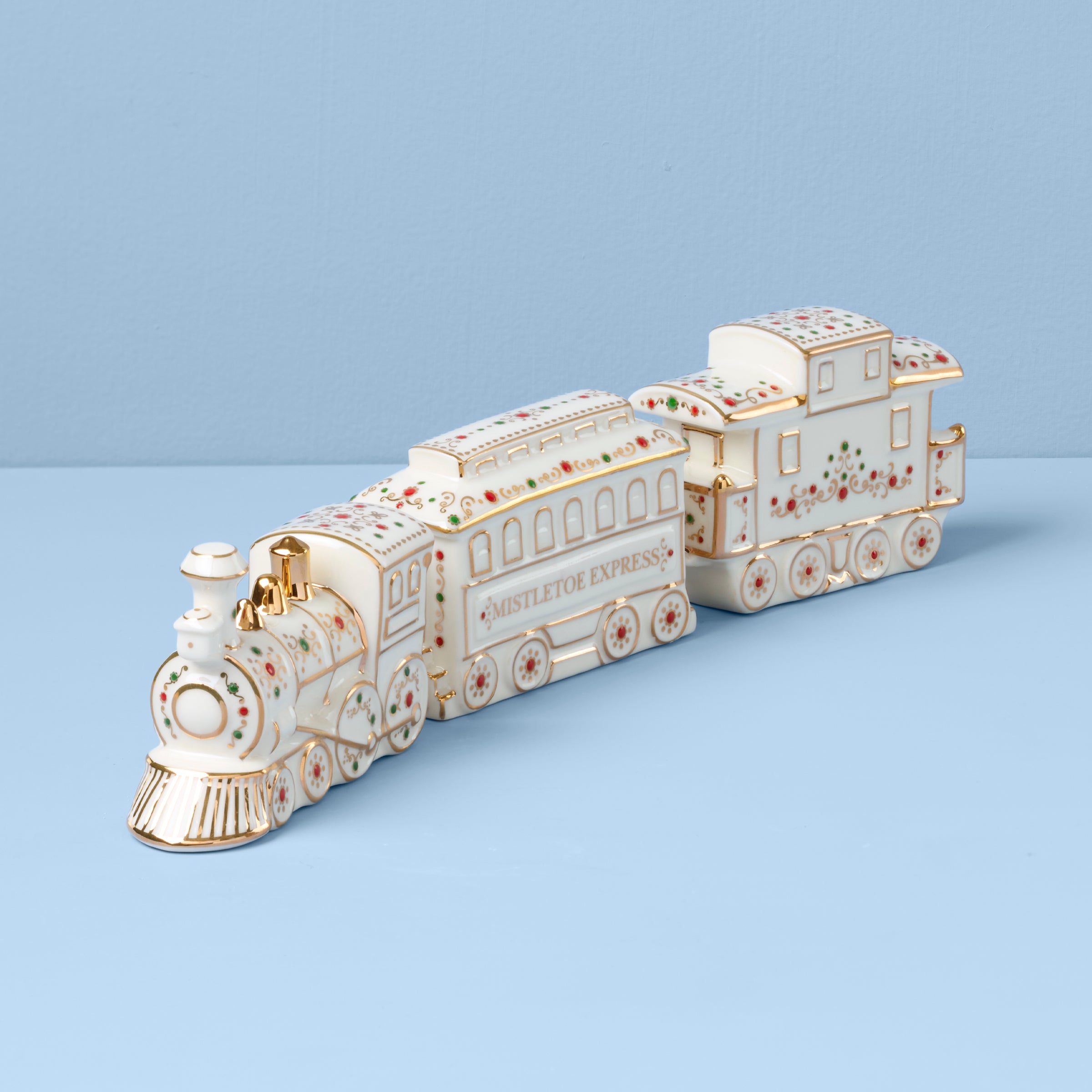 Mistletoe Park Train 3 Piece Figurine – Lenox Corporation