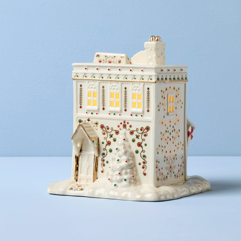 Mistletoe Park Candy Shoppe Lit Figurine
