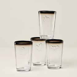 Halloween Embossed Tumbler, Set of 4