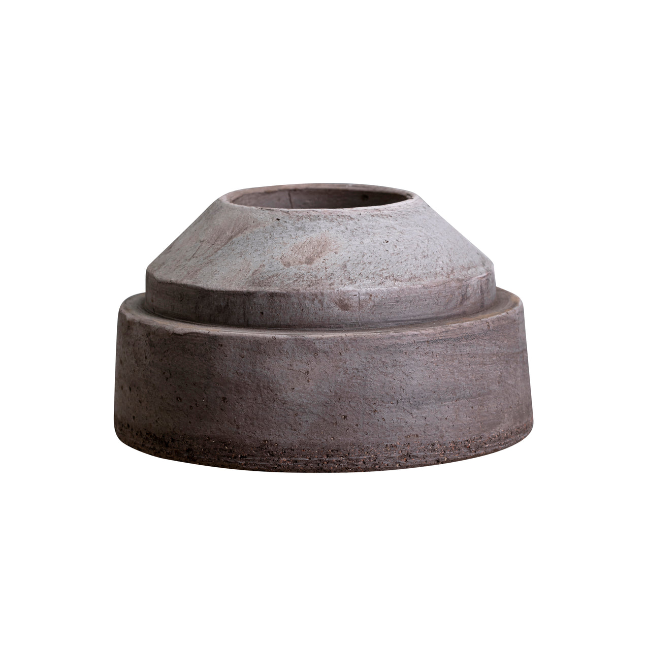 DTOC HOFF RAW GREY CANDLEHOLDER