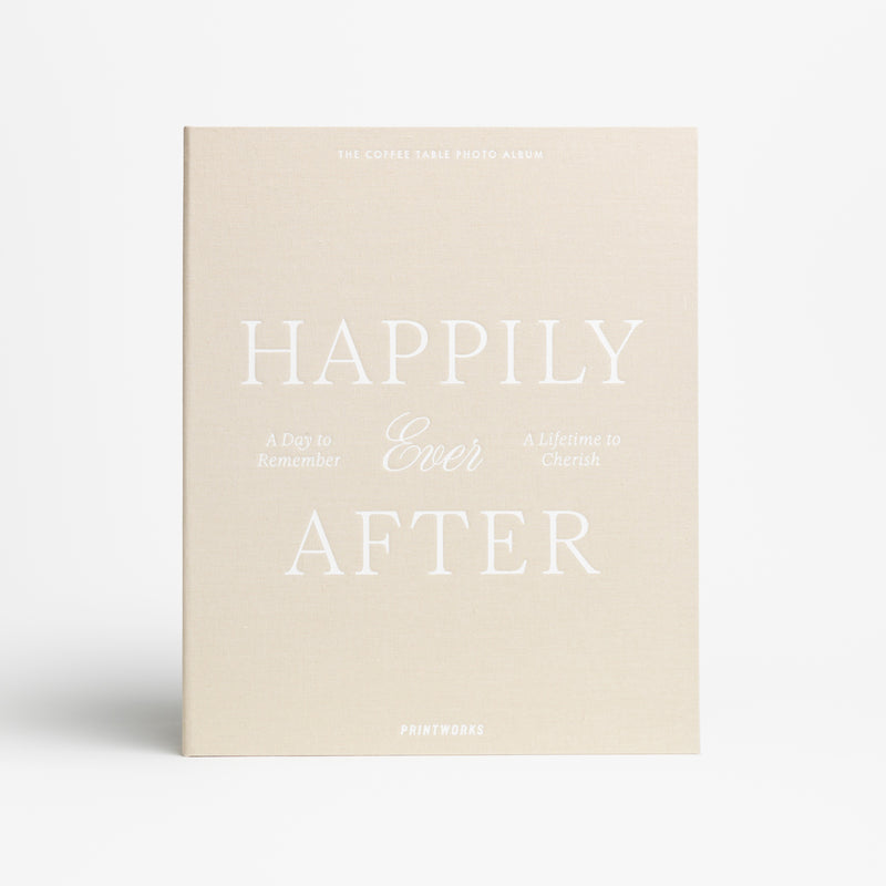 Happily Ever After Wedding Photo Album