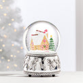 Winter Traditions Gingerbread House Musical Snow Globe