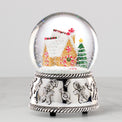 Winter Traditions Gingerbread House Musical Snow Globe