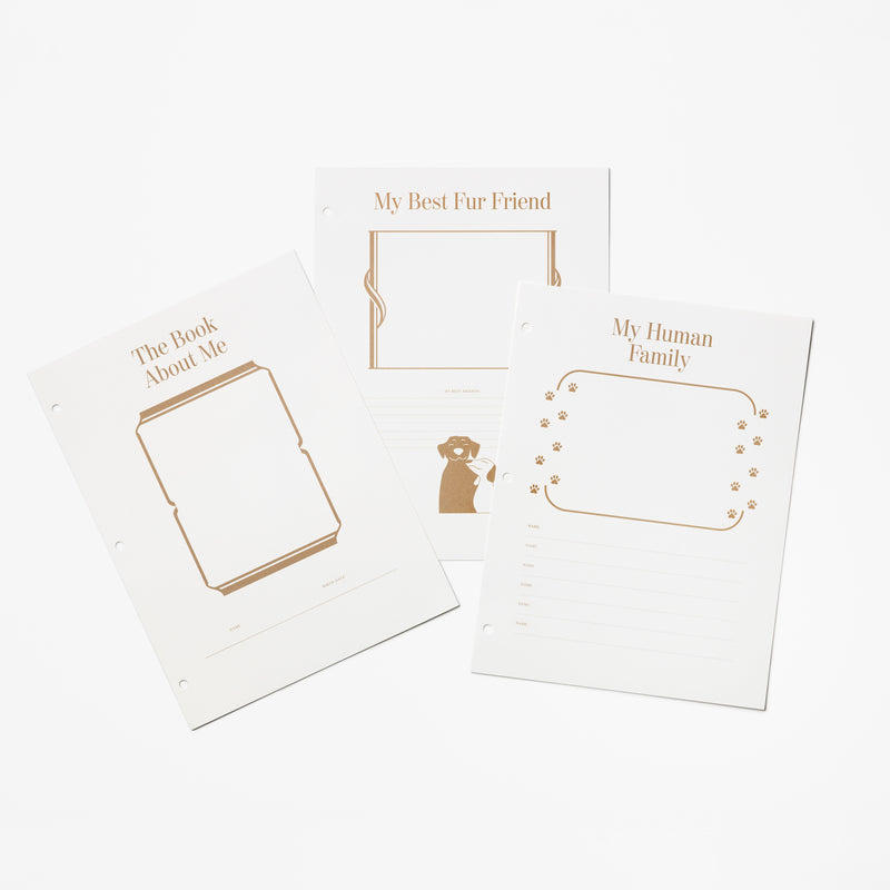 Dog Album Insert Paper – A Dog’s Life