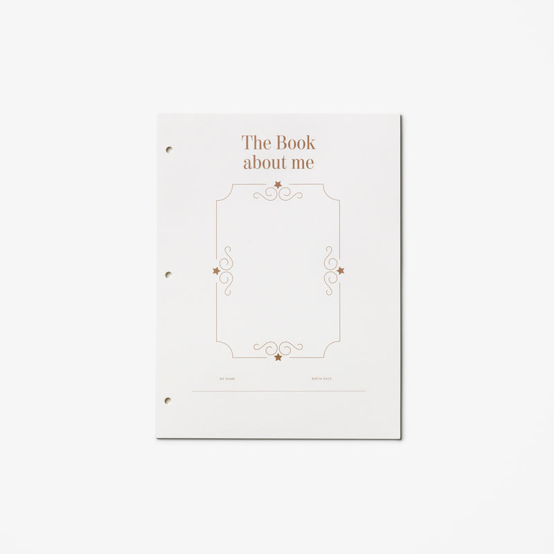 Baby Album Insert Paper - My First Year