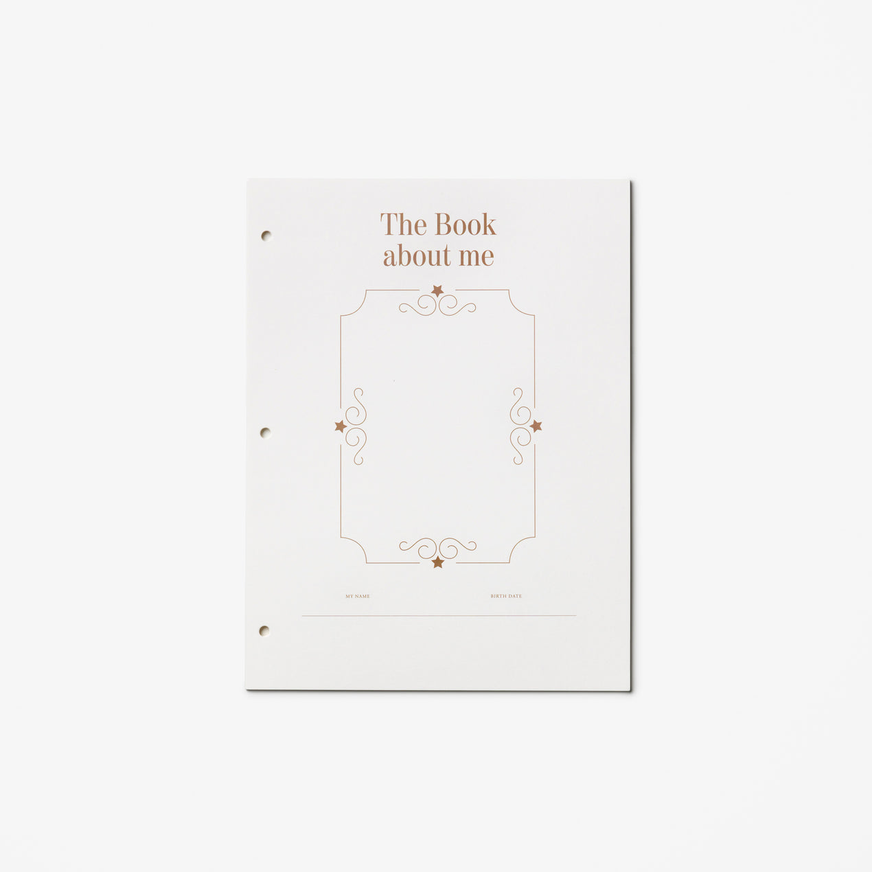 Baby Album Insert Paper - My First Year