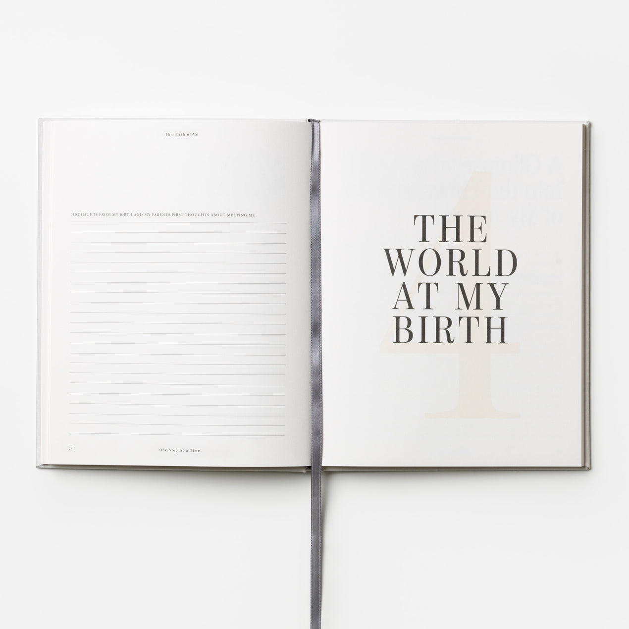 One Step at a Time - First Time in My Life Book