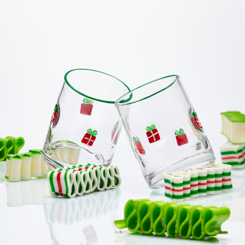 24 Seven Seasonal Gift-Embossed Tumblers, Set of 2