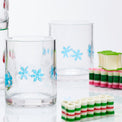 24 Seven Seasonal Snowflake-Embossed Tumblers, Set of 2