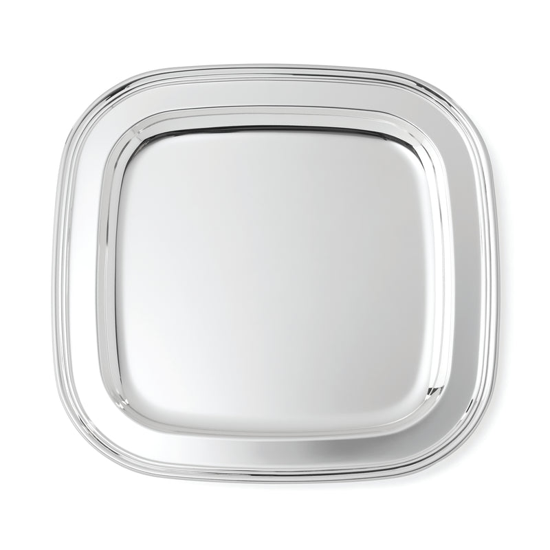 Derby Silverplate Square Tray