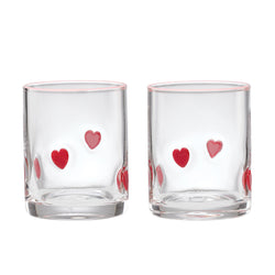 24 Seven Heart Tumbler, Set of 2