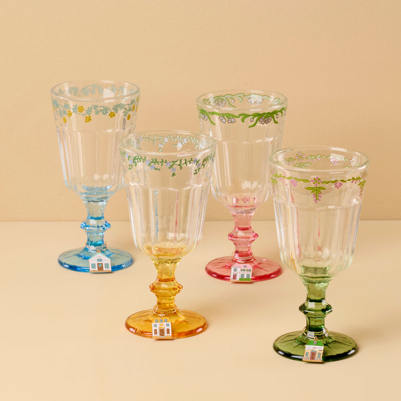 Lenox Spice Wine Glass with Charm, Set of 4