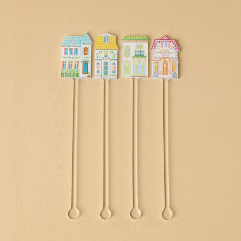 Lenox Spice Village DOF with Stirrer, Set of 4