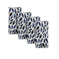 DTOC Lenox Blue Bay Leaf Napkins, Set of 4
