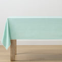 DTOC Lenox French Perle Solid Tablecloth, Ice Blue 60x120