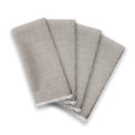 DTOC Lenox French Perle Solid Napkins, Set of 4, Dove, 19x19