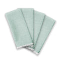 DTOC Lenox French Perle Solid Napkins, S/4, Ice Blue, 19x19